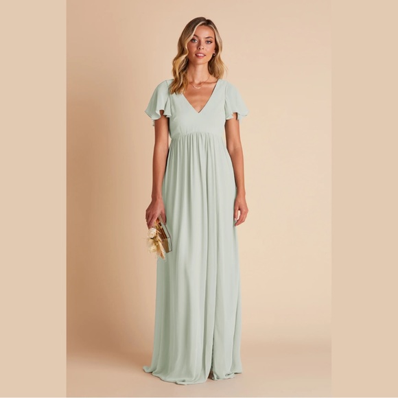Birdie Grey Bridesmaid Dress - Picture 1 of 3